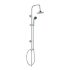 Coloana de dus Rousseau Sonora 3 Gri Oțel inoxidabil ABS Ø 15 cm