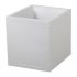 Ghiveci EDA Graphit Alb Plastic Pătrat 39 x 39 x 43 cm