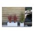Ghiveci EDA Graphit Up Dreptunghiular Alb 79,5 x 29,5 x 29,5 cm
