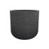 Ghiveci EDA Gri Gri închis Plastic Rotund Rotundă Modern Ø 50 cm