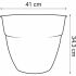 Ghiveci EDA Verde Ø 41 cm Plastic Rotund Modern