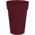 Ghiveci EDA Roșu Închis Ø 46 cm Plastic Rotund Modern