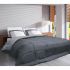 Material de umplutură nordic Poyet  Motte Calgary Argintiu Gri 400 g 220 x 240 cm 400 g /m²