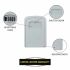 Seif Master Lock 5401EURDCRM Chei Alb Gri Metal Aluminiu 8 x 3 x 12 cm