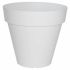 Ghiveci Riviera Alb Plastic Pătrat Ø 50 cm