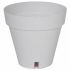 Ghiveci Riviera Ø 60 cm Alb polipropilenă Plastic Rotund