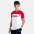 Tricou cu Mânecă Scurtă Copii Le coq sportif  N°2 Tricolore Alb