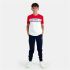 Tricou cu Mânecă Scurtă Copii Le coq sportif  N°2 Tricolore Alb