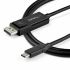 Adaptor USB C la DisplayPort Startech CDP2DP142MBD         (2 m) Negru