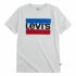 Tricou cu Mânecă Scurtă Copii Levi's Sportswear Logo Alb