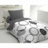 Husă de pilotă HOME LINGE PASSION Audace Gri deschis 140 x 200 cm