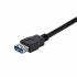 Cablu USB Startech USB3SEXT1MBK         USB A Negru