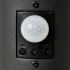 LED bollard light Brilliant Dody Senzor de Mişcare Metal Negru 10 W