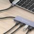 Hub USB Conceptronic HUBBIES13G Gri (1 Unități)