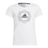 Tricou cu Mânecă Scurtă pentru Copii Adidas Graphic Alb