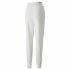 Pantaloni lungi de sport Puma Embroidery High Munte Alb Femeie