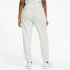 Pantaloni lungi de sport Puma Embroidery High Munte Alb Femeie