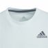 Tricou cu Mânecă Scurtă pentru Copii Adidas Club Tennis 3 bandas Alb