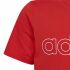 Tricou cu Mânecă Scurtă pentru Copii Adidas Essentials  Roșu