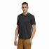 Tricou cu Mânecă Scurtă Bărbați Adidas Base Negru