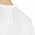 Tricou cu Mânecă Scurtă Bărbați Adidas Base Alb