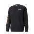 Hanorac fără Glugă Bărbați Puma Repeat Graphic  Negru