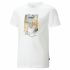 Tricou cu Mânecă Scurtă Copii Puma Essentials+ Street Art Grap Alb