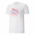 Tricou cu Mânecă Scurtă Unisex Puma Classics Alb