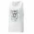 Tricou de baschet Puma Tank B Alb