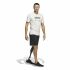 Tricou cu Mânecă Scurtă Bărbați Adidas Lounge Alb