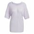 Tricou cu Mânecă Scurtă Femei Adidas Studio Oversized Liliachiu