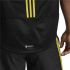 Tricou cu Mânecă Scurtă Bărbați Adidas Aeroready HIIT Back Negru