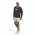 Hanorac fără Glugă Bărbați Reebok RI Arch Logo Vector Alb Negru