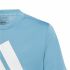 Tricou cu Mânecă Scurtă pentru Copii Adidas Training Essentials Albastru deschis
