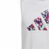 Tricou cu Bretele Copii Adidas Alb