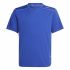 Tricou cu Mânecă Scurtă pentru Copii Adidas Aeroready Albastru