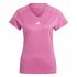 Tricou cu Mânecă Scurtă Femei Adidas Essentials Roz Liliachiu