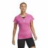Tricou cu Mânecă Scurtă Femei Adidas Essentials Roz Liliachiu