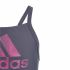 Costum de Baie Fete Adidas Big Logo Albastru