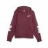 Hanorac cu Glugă Femei Puma Power Colorblock Roșu Închis