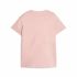 Tricou cu Mânecă Scurtă pentru Copii Puma Power Colorblock Somon