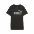 Tricou cu Mânecă Scurtă pentru Copii Puma Ess+ Futureverse Negru