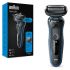 Aparat de ras clasic Braun 5 51-B1000s Albastru