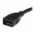 Cablu USB Startech USB3EXT6INBK         Negru