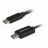 Cablu USB A la USB C Startech USBC3LINK            Negru