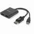 Splitter DisplayPort Startech MSTDP122DP Negru 4K Ultra HD