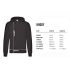 Hanorac cu Glugă Unisex Stitch Script Negru