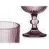 Pahar de vin Dungi Gri Sticlă 260 ml (6 Unități)