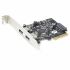 Placă PCI Startech PEXUSB312A3