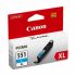 Cartuș Compatibil Canon CLI-551C XL IP7250/MG5450 Cyan